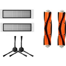 Roborge Dreame Bot D9 Max Robot Süpürge Uyumlu 6'lı yedek Parça Seti