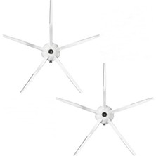 Roborge Roborock S7 Sonic Mop robot Süpürge Uyumlu 2'li Yan fırça-Yedek Parça