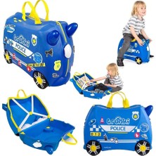 Trunki Çocuk Bavulu - Polis Arabası Percy