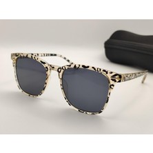 Uv 400 Korumalı- Leopar Desen Kutulu Kadın Güneş Gözlüğü