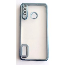 Belirtilmemiş Huawei P30 Lite Uyumlu Lazer Kenarlı Yumuşak Şeffaf Kılıf