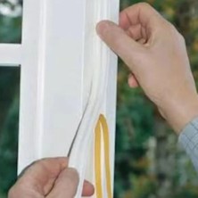 Adilon Kapı Pencere Izolasyon Fitili/ Bandı Beyaz 6 Mt.