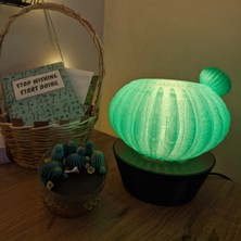 Cactus Abajur Modeli Yeşil