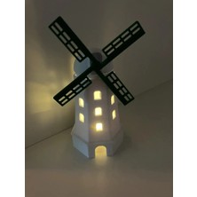 Yel Değirmeni Tea Light Mumluk