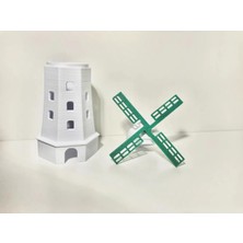 Yel Değirmeni Tea Light Mumluk