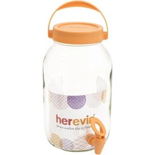 5 Lt Cam Musluklu Su Sebili Su Kavanozu