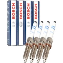 Bosch 0241140537 Dacia Dokker 2012 Üst 1.3 Tce Iridyum Ateşleme Buji Takımı 4 Adet  Motor No: H5H