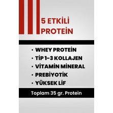 Hellobari Formula Protecoll  Whey Protein ve Kollajen  Muz Aromalı  10 Porsiyon