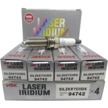 Ngk SILZKR7C11DS Ateşleme Bujisi 4 adet iridyum
