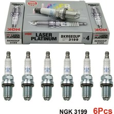 Ngk Bmw E39 520I Ateşleme Bujisi 6 Adet Platin 1999-2003 Ngk 4 Tırnak ( Bujisi)