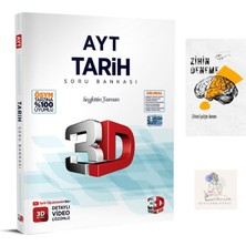 3D Ayt Tarih Soru Bankası+Zihin DENEME-SSSK308