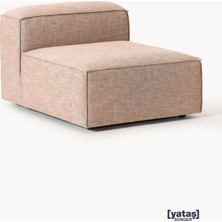 Most Mollis Orta Modül Berjer Silinebilir 09 Bej Kumaş Yataş Sünger (Evinize Teslim)