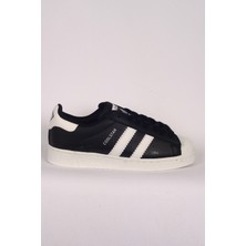 Walkway Star Cool Siyah Sünger Tavan Bağcıklı Kadın Günlük Ayakkabı