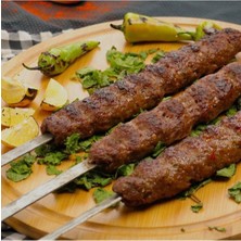 Adana Kebap Beyti Döner Et Kıyma Galvaniz Şiş 50 cm Mutfak Barbekü Izgara 12 Adet