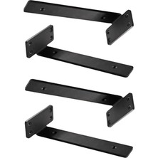 4'lü Metal Raf Ayağı 35 cm