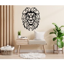 Aslan Lazer Kesim Duvar Dekor