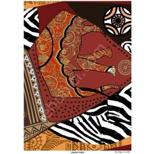 E Hobici Lineart Pirinç Dekopaj Kağıdı Model - 1483