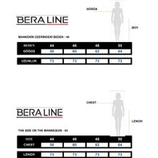 Bera Line Kadın Büyük Beden Leopar Payet Detayli Bluz