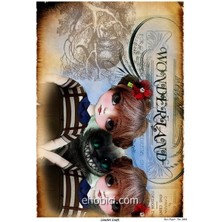 E Hobici Lineart Pirinç Dekopaj Kağıdı Model - 2881