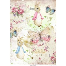 E Hobici Lineart Pirinç Dekopaj Kağıdı Model - 3335