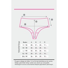 Kadın Tanga, Yüksek Bel Tanga, String Tanga Koyu Soft Pamuklu Esnek