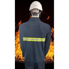 Fr-Pq - 230 Antistatik Alev Almaz Polo T-Shırt