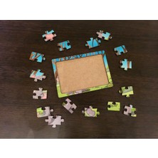 Fil 16 Parça Eğitici ve Öğretici Ahşap Çocuk Puzzle & Yapboz Bebek Çocuk Oyuncak
