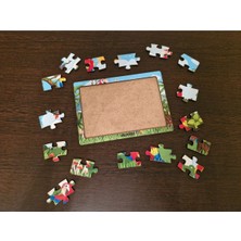 Papağanlar 16 Parça Eğitici Öğretici Ahşap Çocuk Puzzle Yapboz Bebek Çocuk Oyuncak