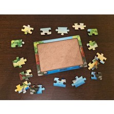 Timsah 16 Parça Eğitici Öğretici Ahşap Çocuk Puzzle Yapboz Bebek Çocuk Oyuncak