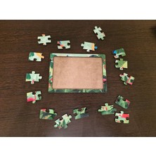Flamingolar 16 Parça Eğitici ve Öğretici Ahşap Çocuk Puzzle & Yapboz Bebek Çocuk Oyuncak