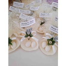 Denizkabuğu Magnet 25 Adet Nikah Hediyeliği