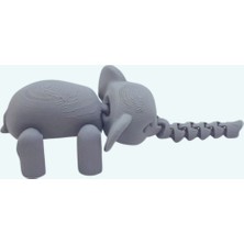 Nbshop 3D Hareketli Oyuncak Fil & Dekor