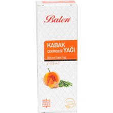 Kabak Çekirdeği Yağı Soğuk Pres 50 ml Cam Şişe