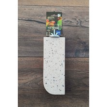 Vixpet Venty Pedikür Stand Tünek - Kumlu Papağan Tüneği - Çift Taraflı | Jako | Amazon | Alex | Sultan | Monk | Konur | Lori | L274