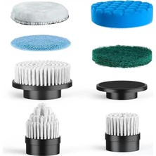 Elektrikli Temizlik Fırçası Için 7'li Yedek Başlık Seti