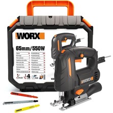 WX463 550 Watt Devir Ayarlı Profesyonel Dekupaj Testere