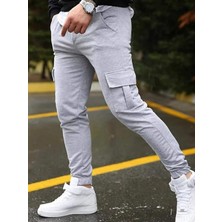 Kargo Cepli Jogger Fit Erkek Eşofman Altı