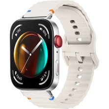 Huawei Watch Fit 3 Uyumlu Dalgalı Spor Silikon Kordon