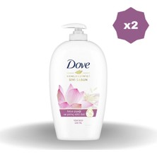Dove Sıvı Sabun Lotus ve Pirinç 450 ml - 2 Adet