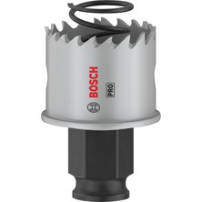 1x Pro Sheet Metal Power Change Plus Delik Açma Testeresi (Paslanmaz Çelik Saclar, Çelik Saclar, Ø 33 Mm, Professional Aksesuar Döner Matkap/vidalamalar, Darbeli Matkap/vidalama)