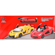 Nessiworld RG-1382-9-11 Kumandalı Kapıları Açılabilir Işıklı Spor araba 1:24 Vardem Oyuncak