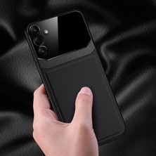 Samsung Galaxy A36 Uyumlu Zebana Lens Pu Deri Kılıf