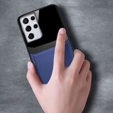 Samsung Galaxy S25 Ultra Uyumlu Zebana Lens Pu Deri Kılıf