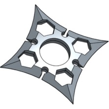 ARB Fidget Ninja Star Spinner (Fındık Ile) - I Azaltan Eğlenceli Fidget Spinner THN2219262