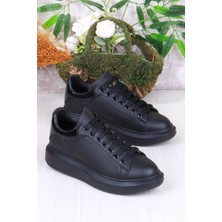 Fort B-150 Siyah Rahat Kalın Taban Sneaker Erkek Spor Ayakkabı