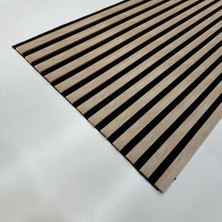 60 cm  x 280 cm  Mdf Esnek Keçeli Akustik Duvar Paneli (1,68M²)