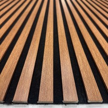 60 cm  x 280 cm  Mdf Esnek Keçeli Akustik Duvar Paneli (1,68M²)