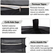 4 Katlı Fermuarlı Meyve Sebze Bitki Kurutma Filesi | Katlanabilir Meyve Bitki Sebze Doğal Kurutma Sepeti