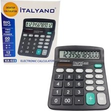 Italyano Hesap Makinası 12 Haneli