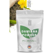 Mel and Mira  Damiana Tozu 100 gr, Premium Herbal Damiana Powder ( Glutensiz, Vegan, Katkısız )